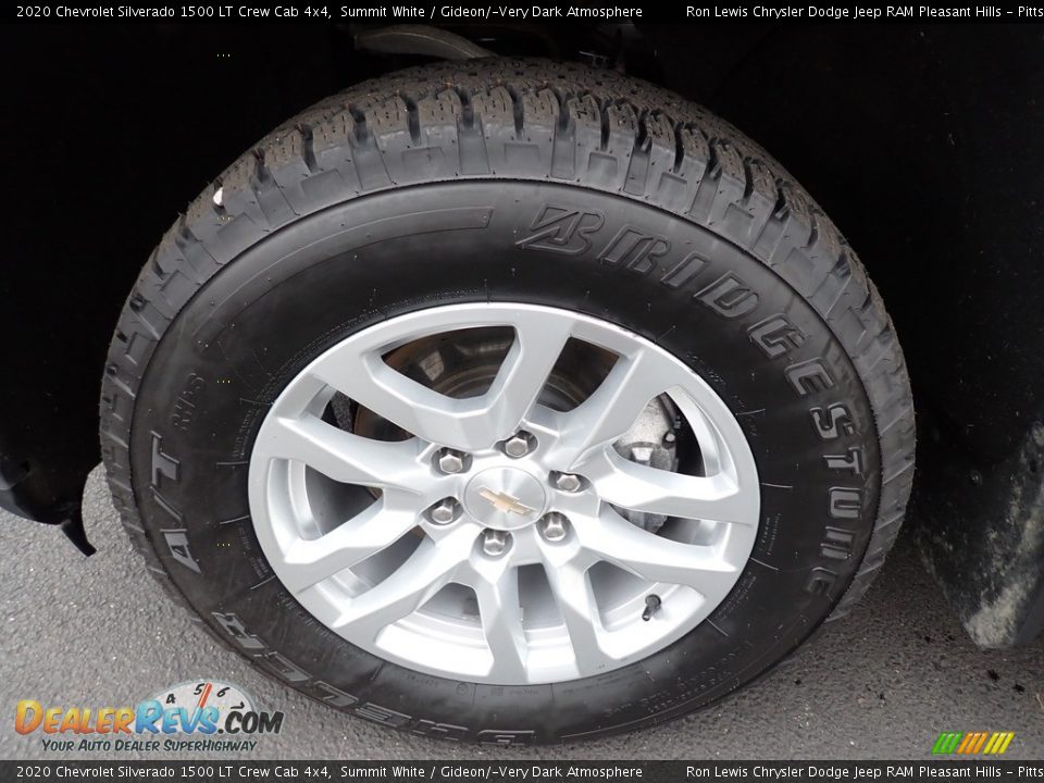 2020 Chevrolet Silverado 1500 LT Crew Cab 4x4 Summit White / Gideon/­Very Dark Atmosphere Photo #10