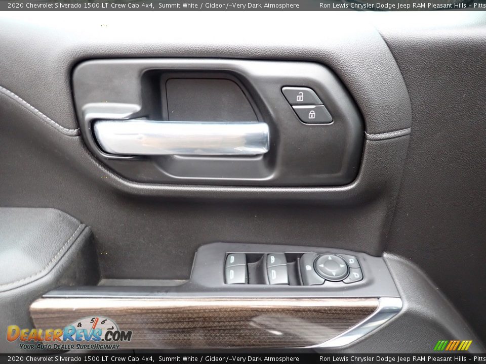 2020 Chevrolet Silverado 1500 LT Crew Cab 4x4 Summit White / Gideon/­Very Dark Atmosphere Photo #14