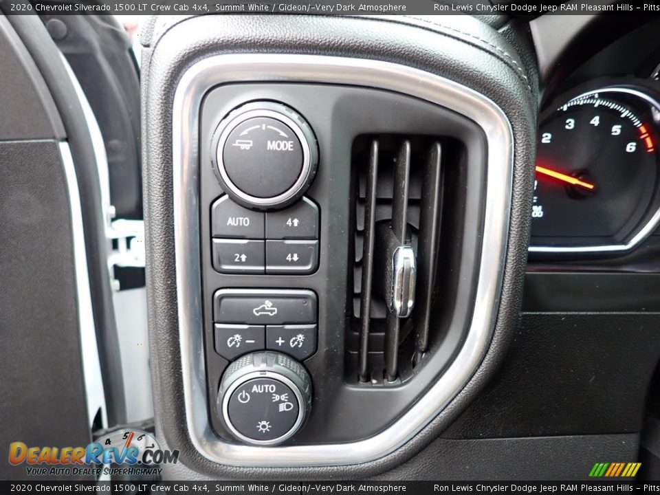 2020 Chevrolet Silverado 1500 LT Crew Cab 4x4 Summit White / Gideon/­Very Dark Atmosphere Photo #17