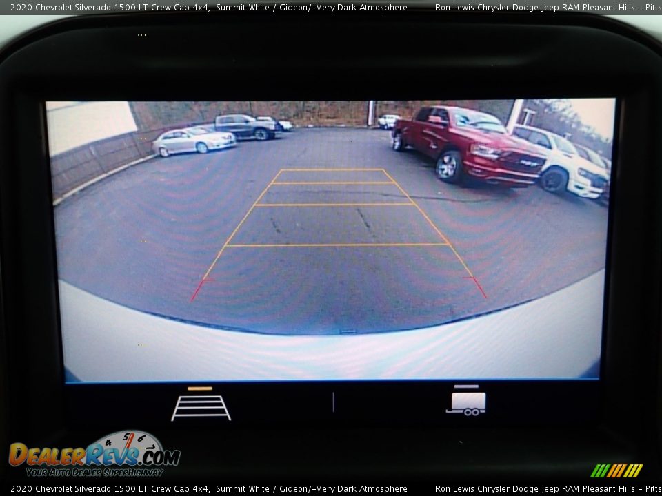 2020 Chevrolet Silverado 1500 LT Crew Cab 4x4 Summit White / Gideon/­Very Dark Atmosphere Photo #18
