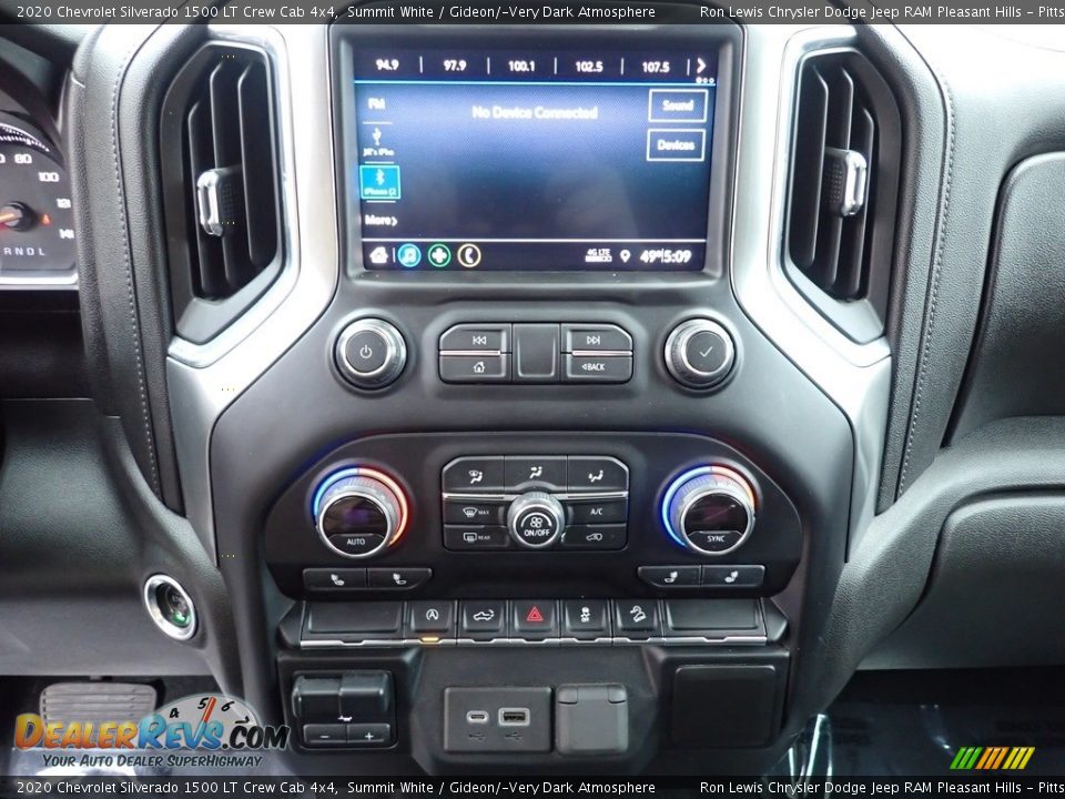 2020 Chevrolet Silverado 1500 LT Crew Cab 4x4 Summit White / Gideon/­Very Dark Atmosphere Photo #19