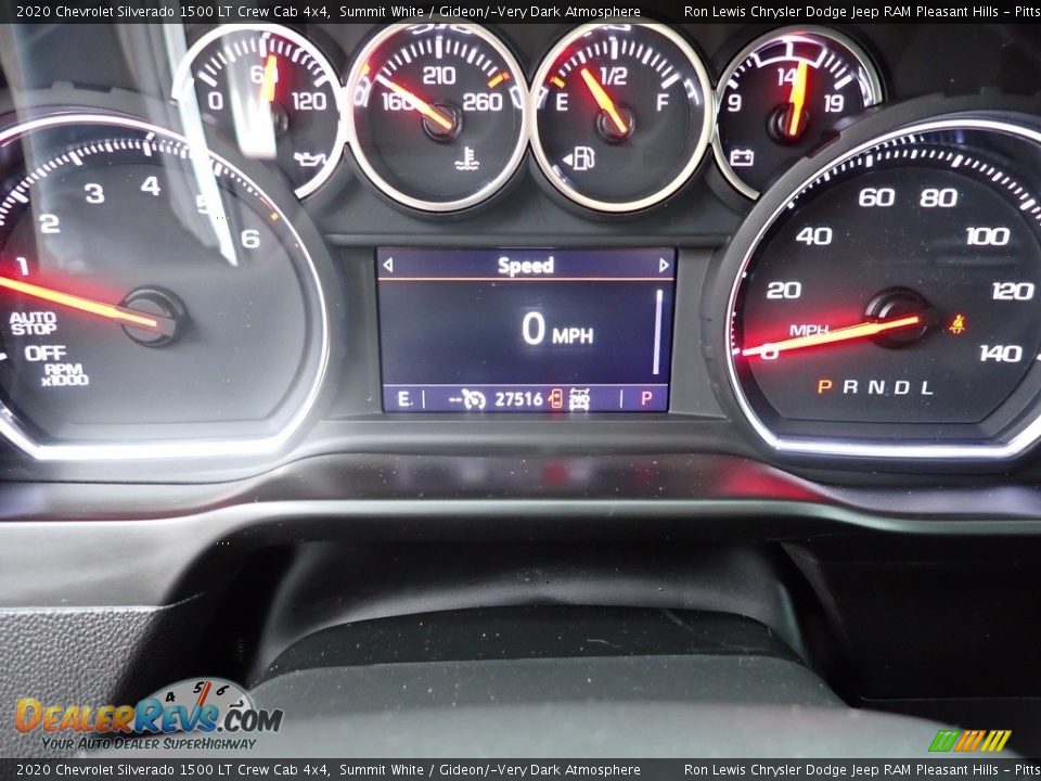 2020 Chevrolet Silverado 1500 LT Crew Cab 4x4 Summit White / Gideon/­Very Dark Atmosphere Photo #20