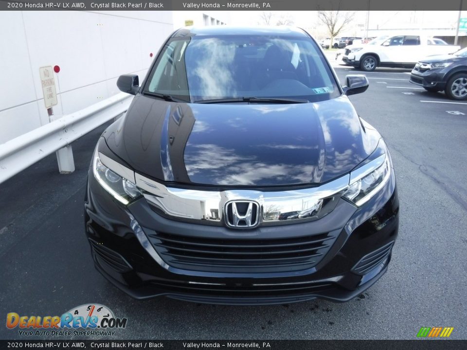 2020 Honda HR-V LX AWD Crystal Black Pearl / Black Photo #4