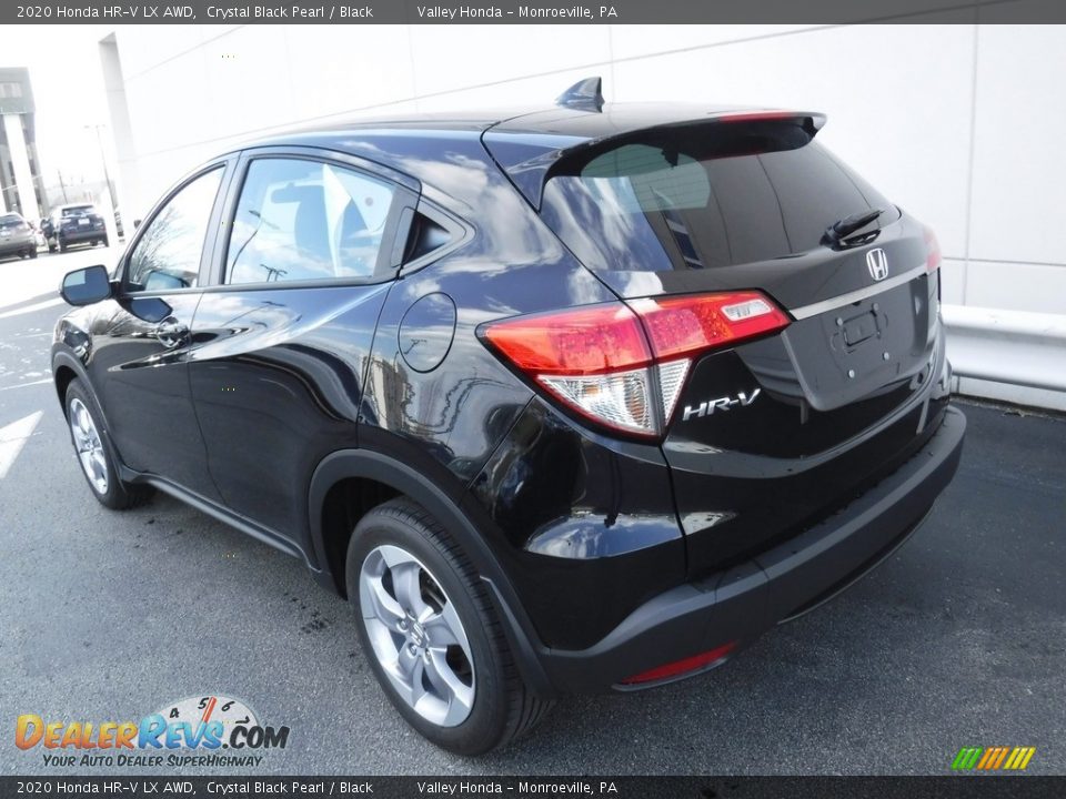 2020 Honda HR-V LX AWD Crystal Black Pearl / Black Photo #9