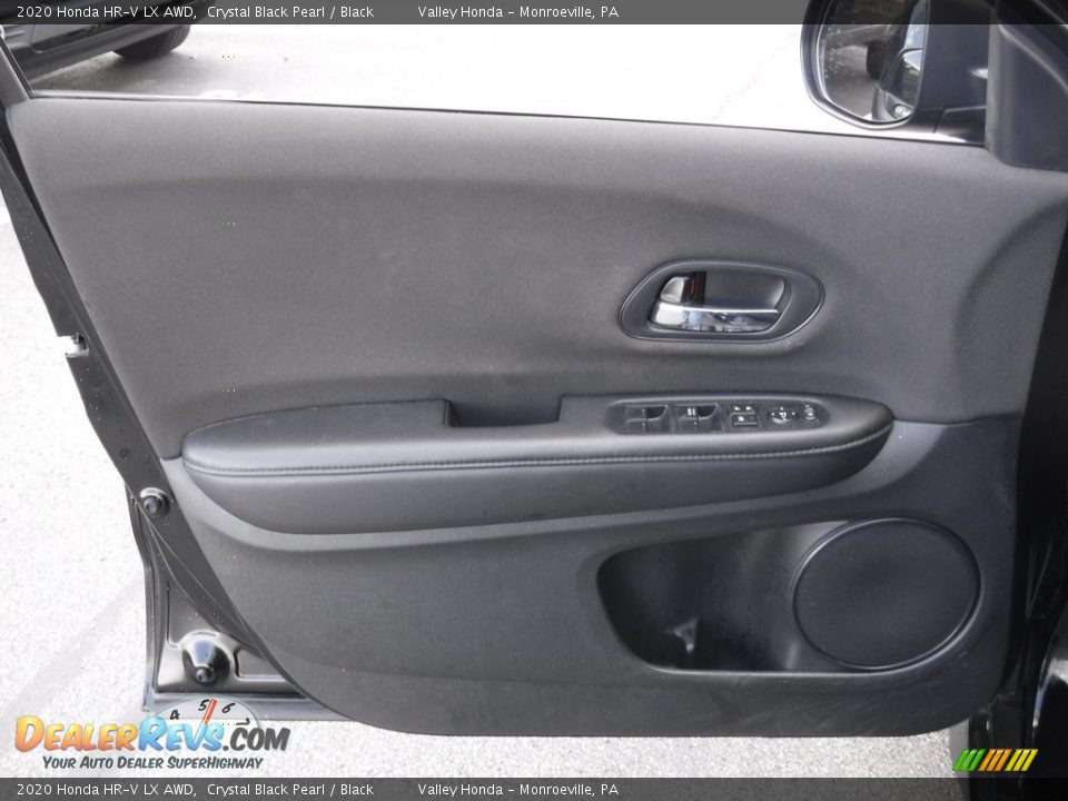 2020 Honda HR-V LX AWD Crystal Black Pearl / Black Photo #10