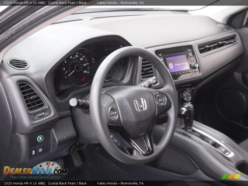 2020 Honda HR-V LX AWD Crystal Black Pearl / Black Photo #11