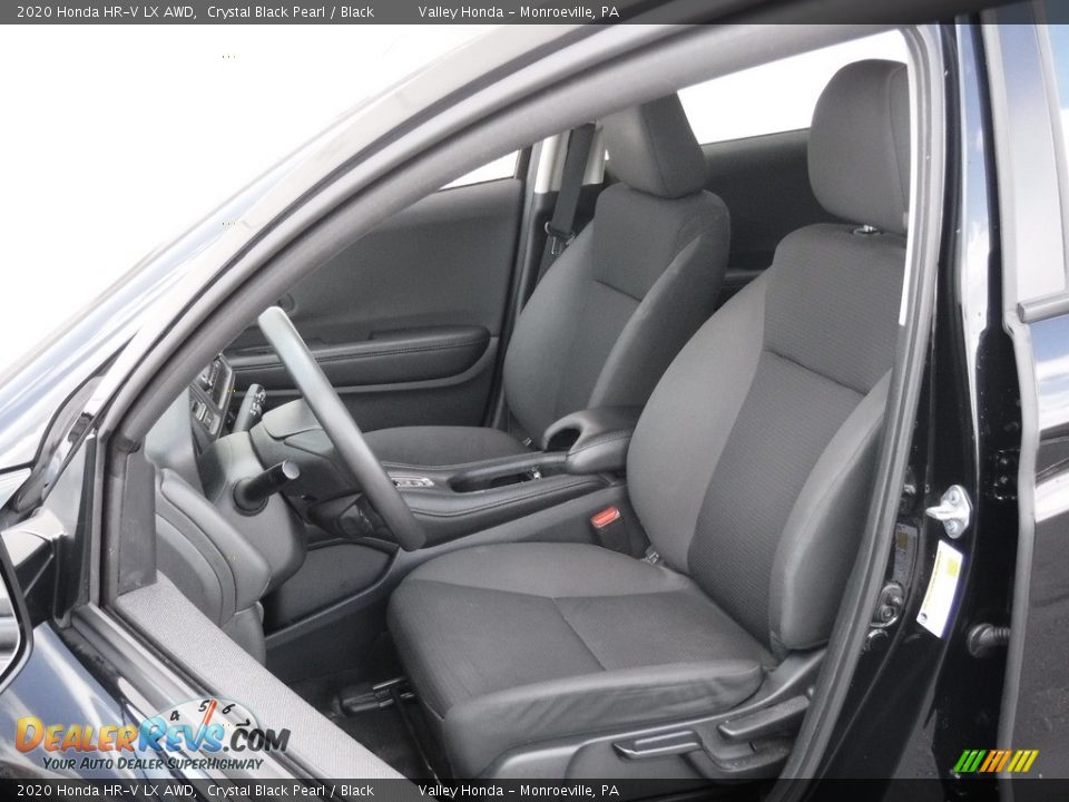 2020 Honda HR-V LX AWD Crystal Black Pearl / Black Photo #13