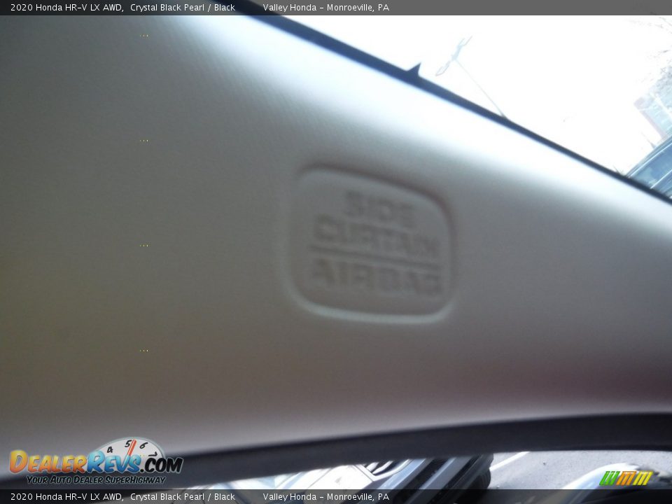 2020 Honda HR-V LX AWD Crystal Black Pearl / Black Photo #14