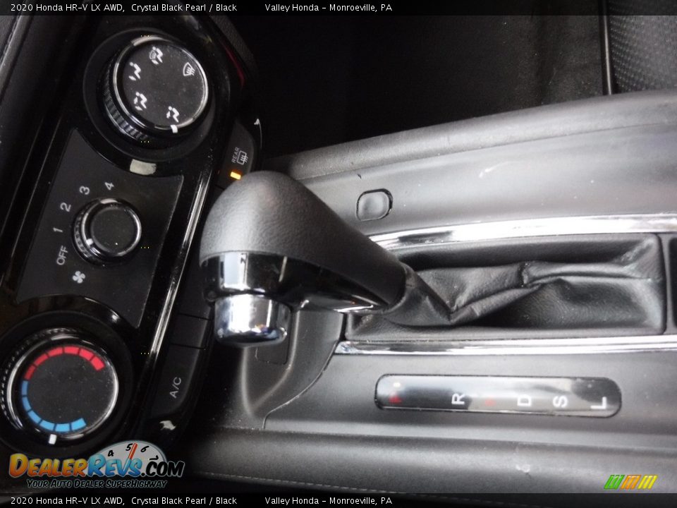 2020 Honda HR-V LX AWD Crystal Black Pearl / Black Photo #15