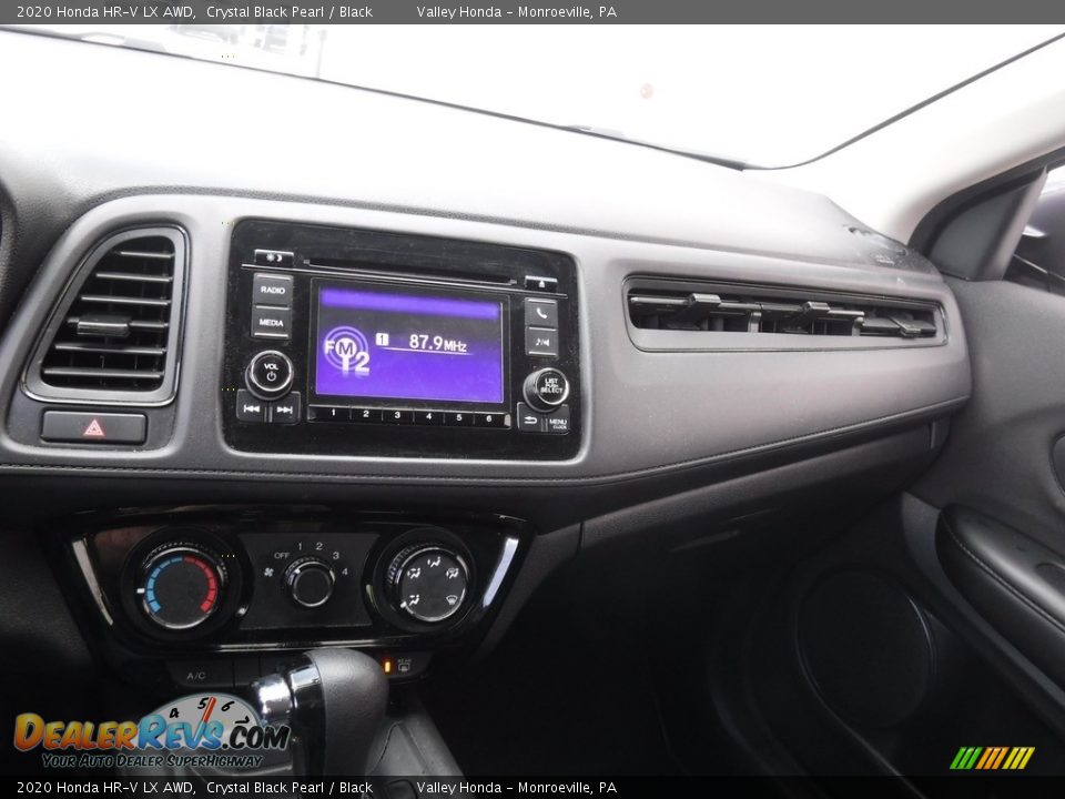 2020 Honda HR-V LX AWD Crystal Black Pearl / Black Photo #16