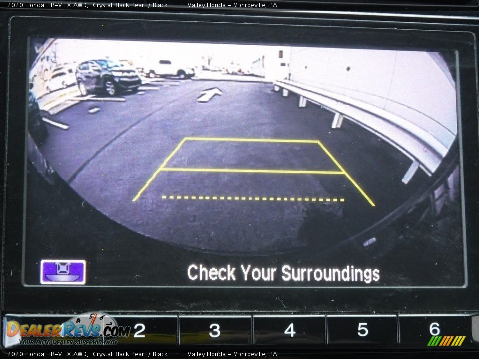 2020 Honda HR-V LX AWD Crystal Black Pearl / Black Photo #17