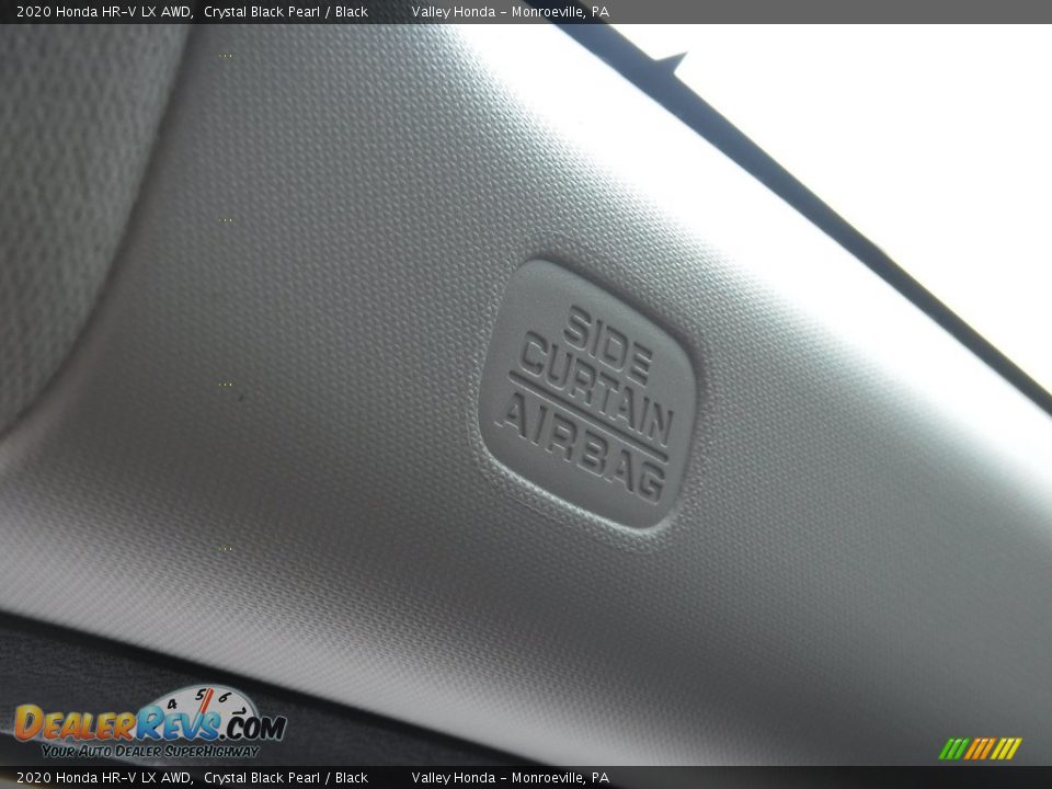 2020 Honda HR-V LX AWD Crystal Black Pearl / Black Photo #18
