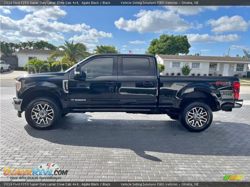 2019 Ford F250 Super Duty Lariat Crew Cab 4x4 Agate Black / Black Photo #1