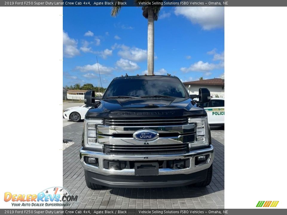 2019 Ford F250 Super Duty Lariat Crew Cab 4x4 Agate Black / Black Photo #2