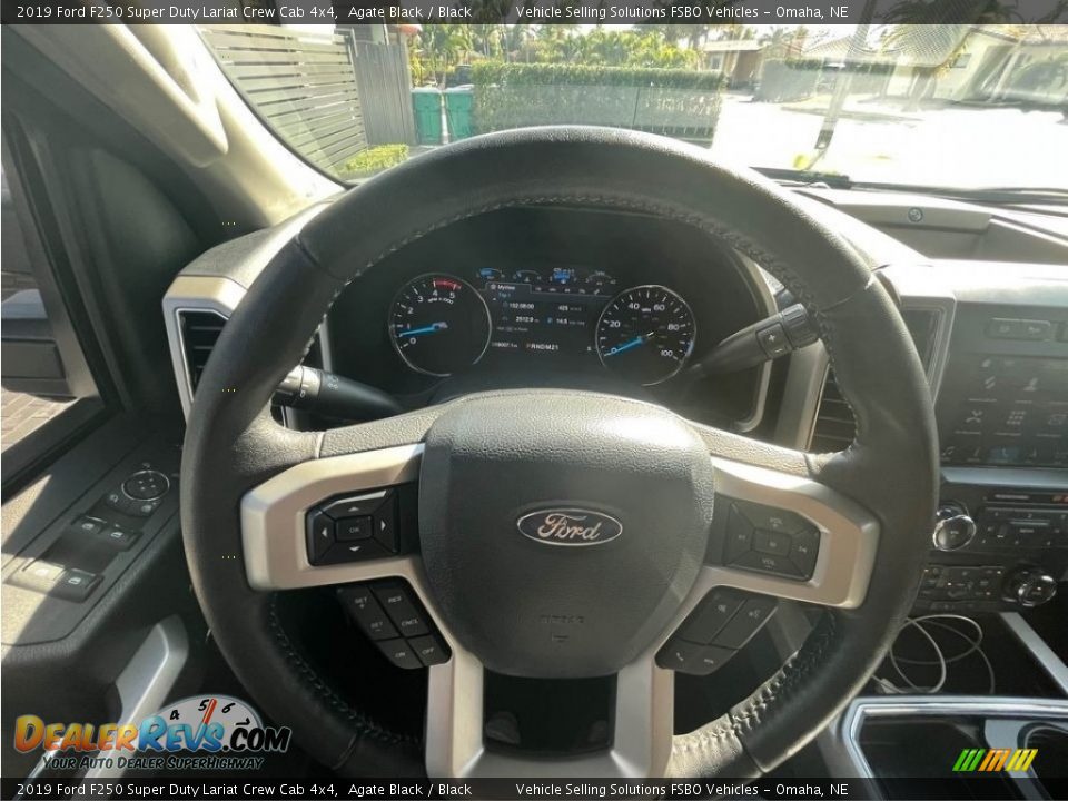 2019 Ford F250 Super Duty Lariat Crew Cab 4x4 Agate Black / Black Photo #5