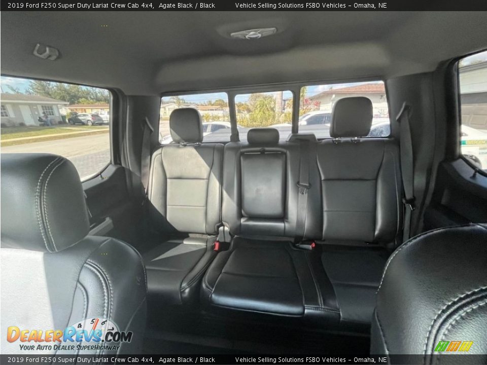 2019 Ford F250 Super Duty Lariat Crew Cab 4x4 Agate Black / Black Photo #6