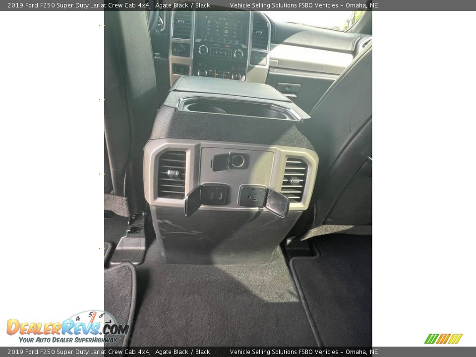 2019 Ford F250 Super Duty Lariat Crew Cab 4x4 Agate Black / Black Photo #11