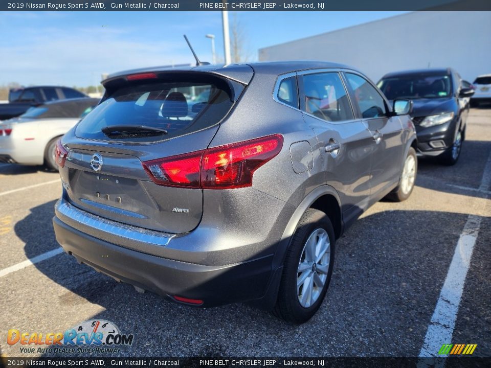 2019 Nissan Rogue Sport S AWD Gun Metallic / Charcoal Photo #4