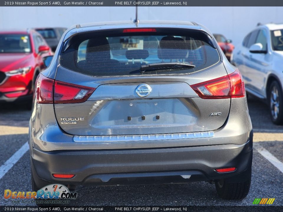 2019 Nissan Rogue Sport S AWD Gun Metallic / Charcoal Photo #6