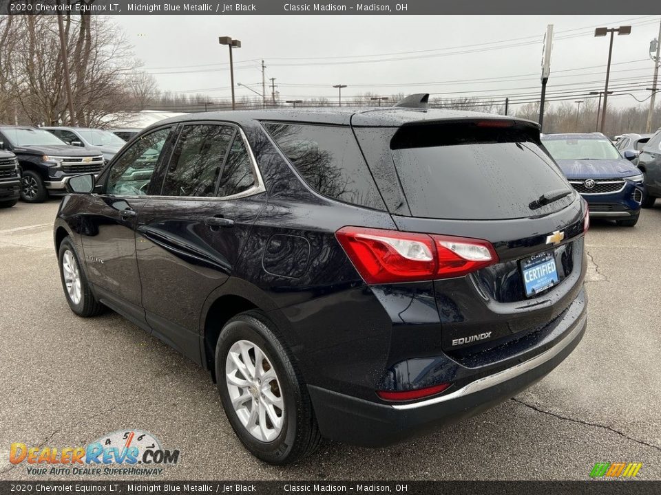 2020 Chevrolet Equinox LT Midnight Blue Metallic / Jet Black Photo #2