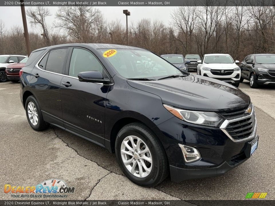 2020 Chevrolet Equinox LT Midnight Blue Metallic / Jet Black Photo #4