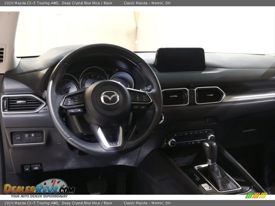 2020 Mazda CX-5 Touring AWD Deep Crystal Blue Mica / Black Photo #6