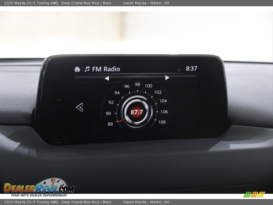 2020 Mazda CX-5 Touring AWD Deep Crystal Blue Mica / Black Photo #11