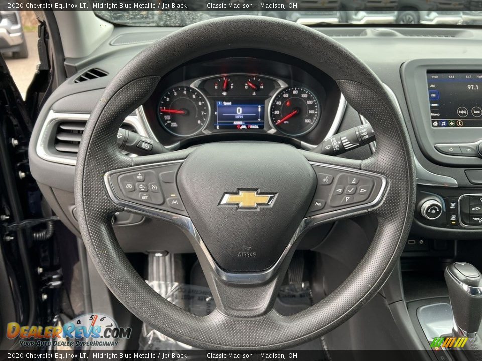 2020 Chevrolet Equinox LT Midnight Blue Metallic / Jet Black Photo #9