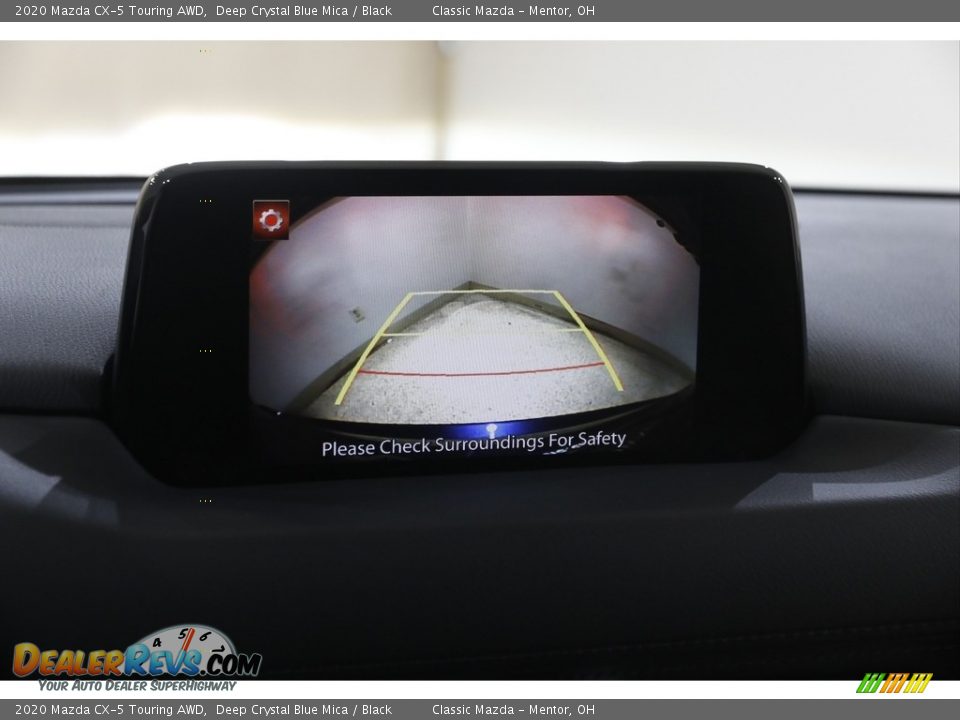 2020 Mazda CX-5 Touring AWD Deep Crystal Blue Mica / Black Photo #12
