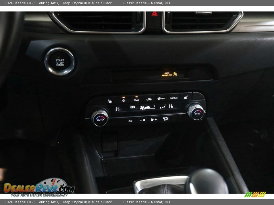 2020 Mazda CX-5 Touring AWD Deep Crystal Blue Mica / Black Photo #13
