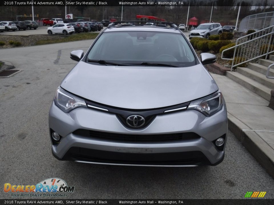 2018 Toyota RAV4 Adventure AWD Silver Sky Metallic / Black Photo #12