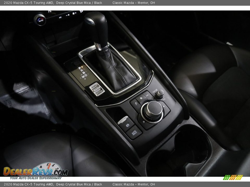 2020 Mazda CX-5 Touring AWD Deep Crystal Blue Mica / Black Photo #14