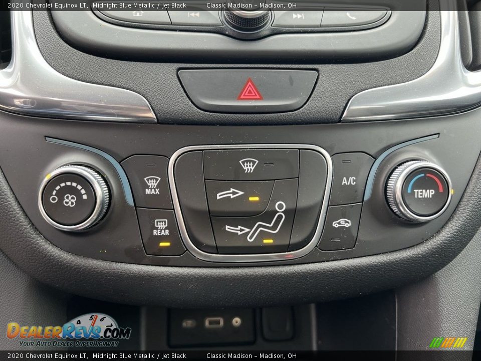 2020 Chevrolet Equinox LT Midnight Blue Metallic / Jet Black Photo #13