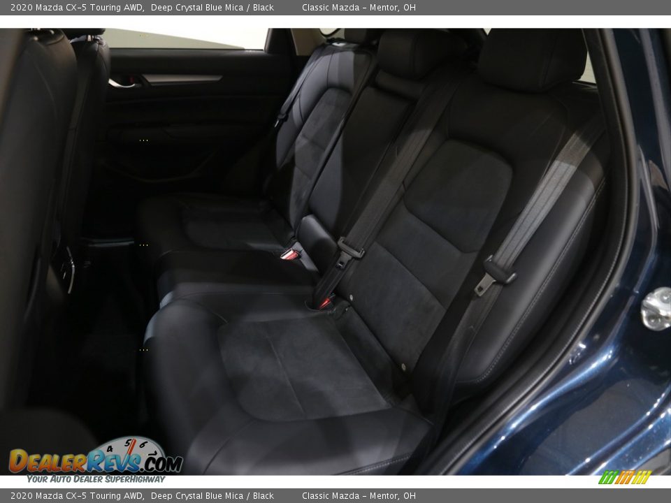 2020 Mazda CX-5 Touring AWD Deep Crystal Blue Mica / Black Photo #17