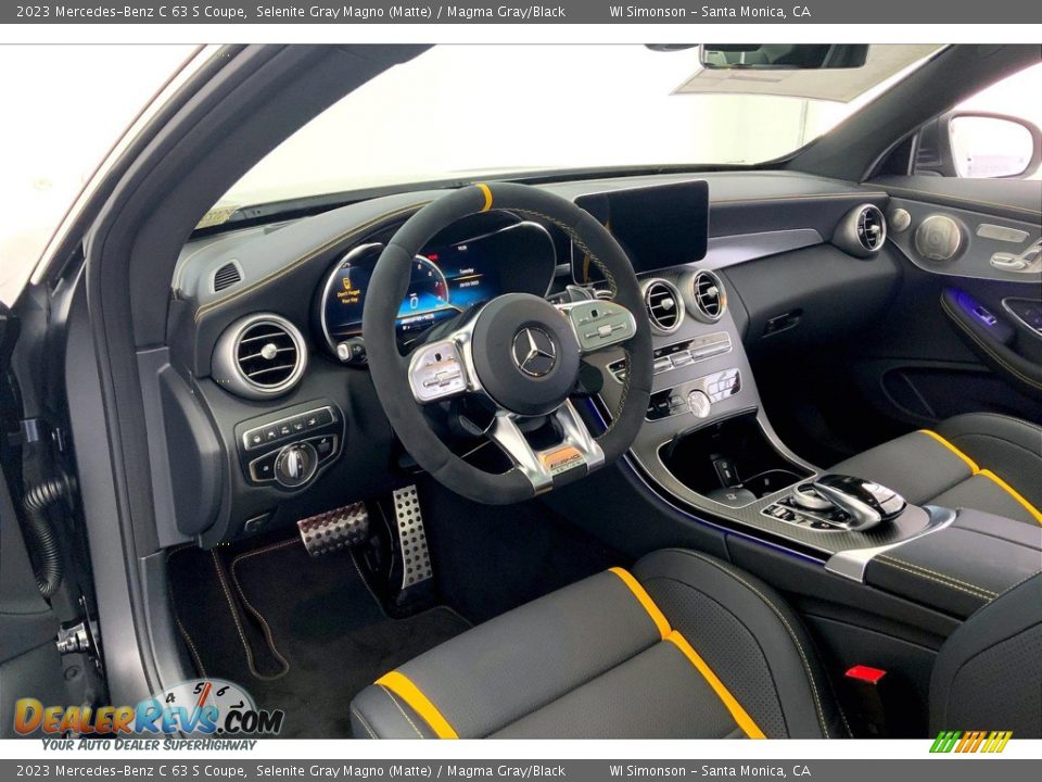 Front Seat of 2023 Mercedes-Benz C 63 S Coupe Photo #4
