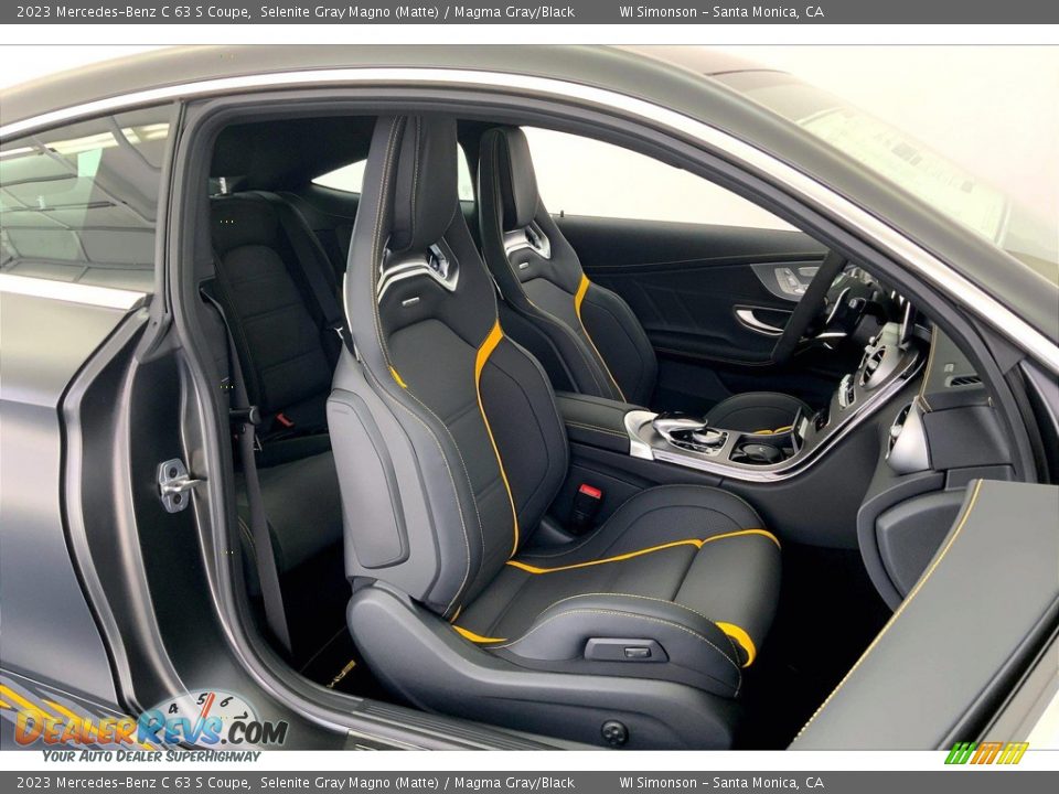 Magma Gray/Black Interior - 2023 Mercedes-Benz C 63 S Coupe Photo #5