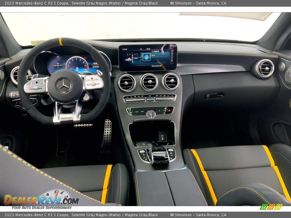 Dashboard of 2023 Mercedes-Benz C 63 S Coupe Photo #6