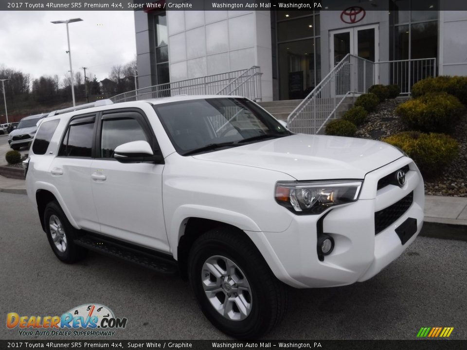 2017 Toyota 4Runner SR5 Premium 4x4 Super White / Graphite Photo #1