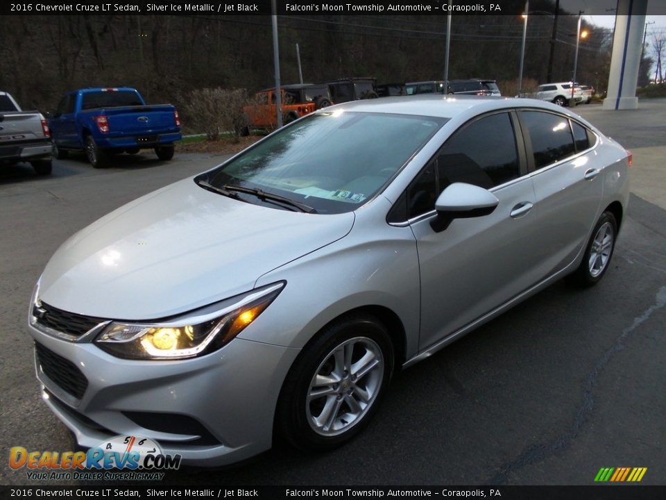 2016 Chevrolet Cruze LT Sedan Silver Ice Metallic / Jet Black Photo #7