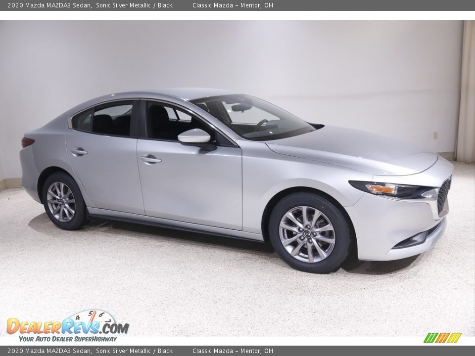 Sonic Silver Metallic 2020 Mazda MAZDA3 Sedan Photo #1