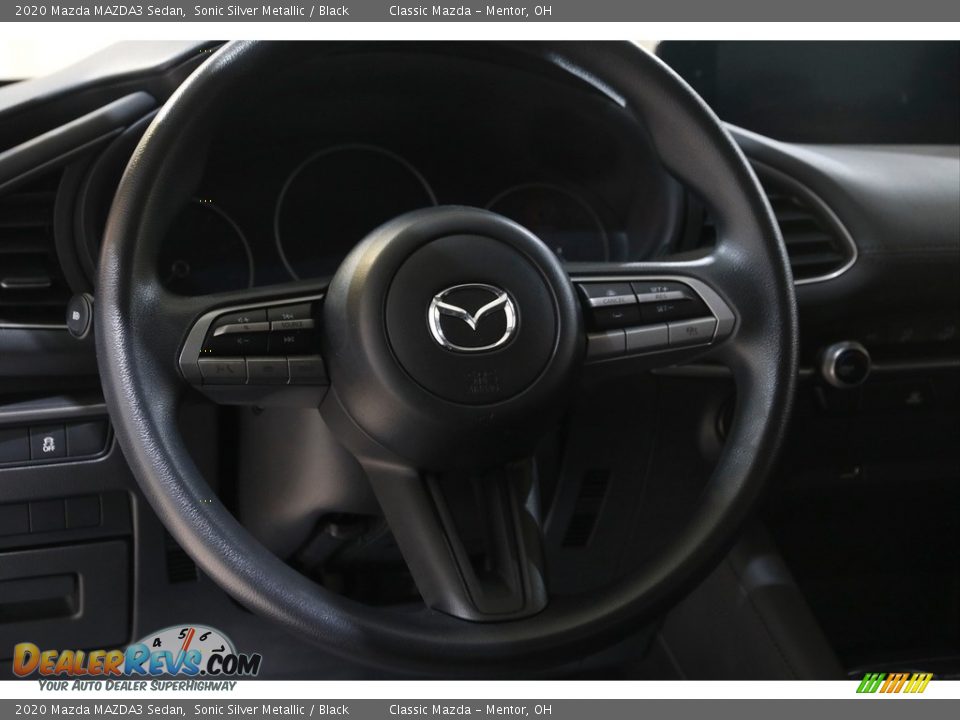 2020 Mazda MAZDA3 Sedan Steering Wheel Photo #7
