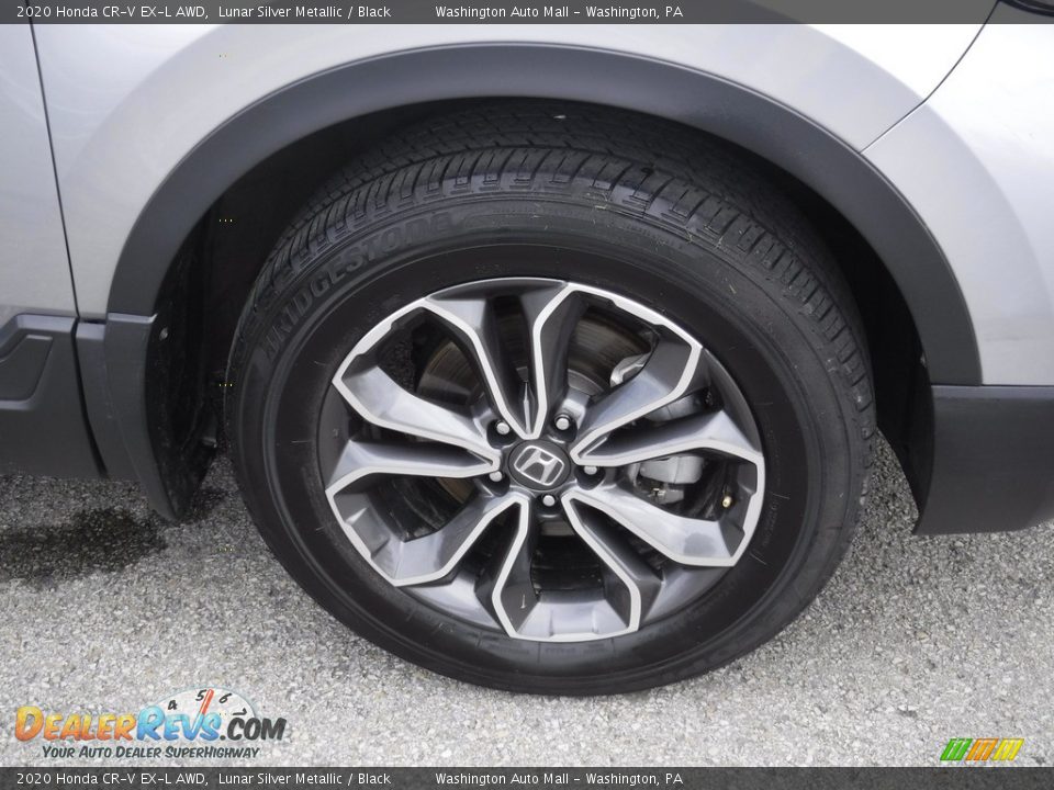 2020 Honda CR-V EX-L AWD Lunar Silver Metallic / Black Photo #4