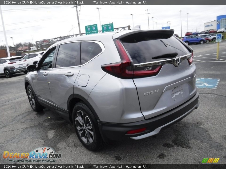 2020 Honda CR-V EX-L AWD Lunar Silver Metallic / Black Photo #8