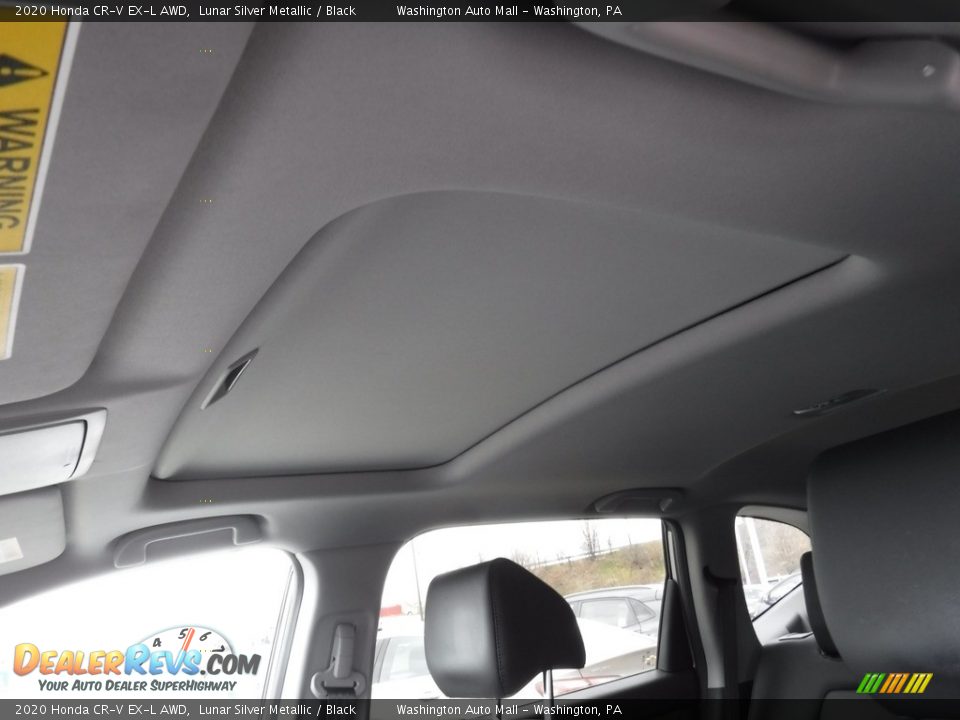 2020 Honda CR-V EX-L AWD Lunar Silver Metallic / Black Photo #12