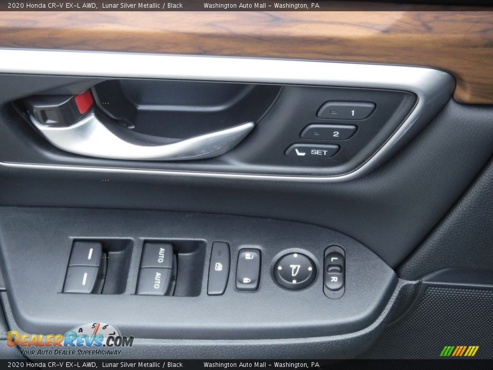 2020 Honda CR-V EX-L AWD Lunar Silver Metallic / Black Photo #13
