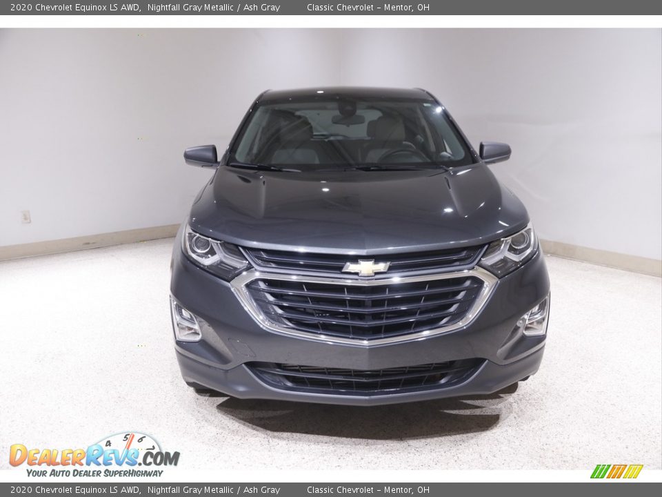 2020 Chevrolet Equinox LS AWD Nightfall Gray Metallic / Ash Gray Photo #2