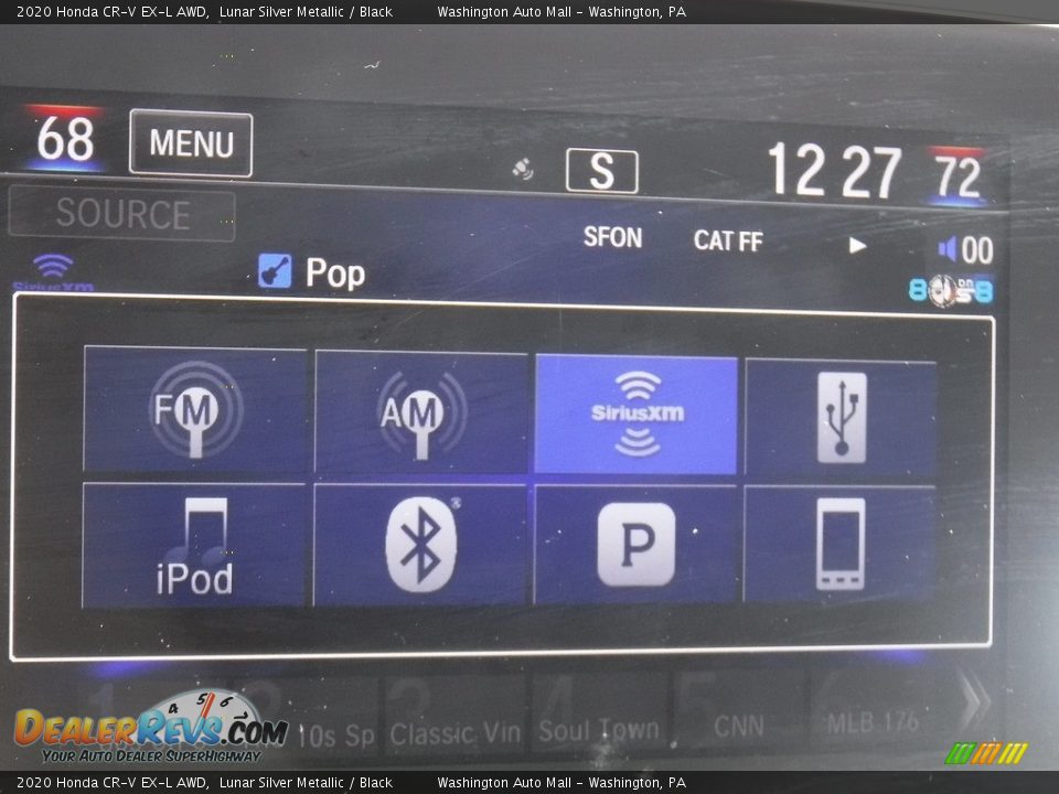 2020 Honda CR-V EX-L AWD Lunar Silver Metallic / Black Photo #20