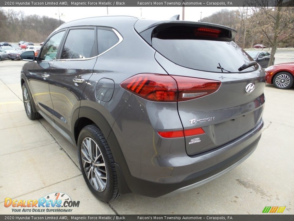 2020 Hyundai Tucson Limited AWD Magnetic Force Metallic / Black Photo #5