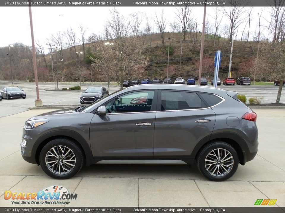 2020 Hyundai Tucson Limited AWD Magnetic Force Metallic / Black Photo #6