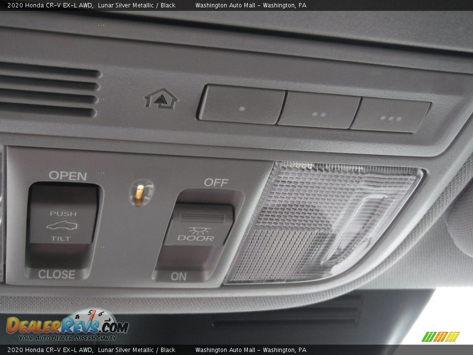 2020 Honda CR-V EX-L AWD Lunar Silver Metallic / Black Photo #22
